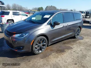 2019 Chrysler Pacifica Touring Plus with VIN 2C4RC1FG9KR583413, listed as a IAAI auction lot 41653755 with 50,589 mi miles. Bid and sale history available at carsss.com. Image 2.
