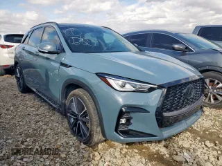 2023 Infiniti QX50 Sport z VIN 3PCAJ5FA6PF115972, wystawiony jako Copart lot #45992055 z przebiegiem 27 121 mil mil oraz Szkoda całkowita • Salvage title. Historia ofert i sprzedaży dostępna na DreamBid. Obrazek 4.