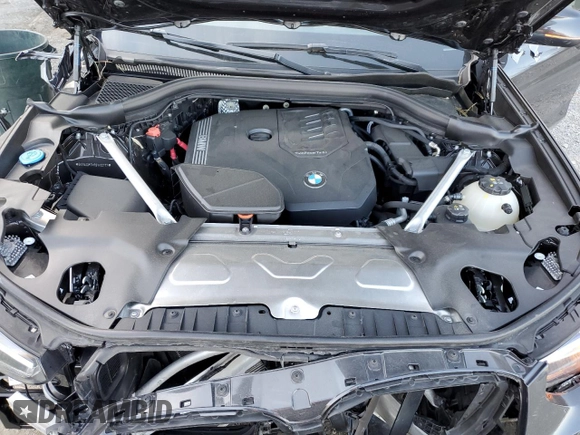 2024 BMW X3 xDrive30i with VIN 5UX53DP0XR9W02177, listed as a Copart auction lot 53045675 with 14,018 mi miles and Salvage Title. Bid and sale history available at DreamBid. Image 12.