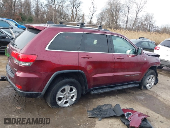 2017 Jeep Grand Cherokee Laredo with VIN 1C4RJFAG1HC844965, listed as a IAAI auction lot 41606739 with 82,144 mi miles. Bid and sale history available at carsss.com. Image 14.