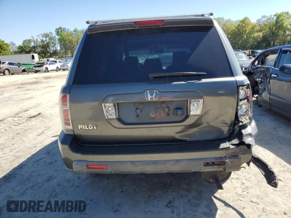 2008 Honda Pilot EX-L with VIN 5FNYF28798B024079, listed as a Copart auction lot 49900565 with 173,439 mi miles and Non Repairable. Bid and sale history available at DreamBid. Image 6.