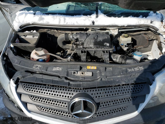 2018 Mercedes-Benz Sprinter Cargo Van Worker with VIN WD3PE7CD9JP611039, listed as a Copart auction lot 88165975 with 157,058 mi miles and Salvage Title. Bid and sale history available at carsss.com. Image 12.