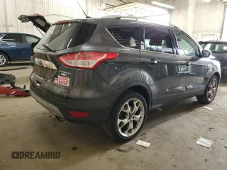 2016 Ford Escape Titanium with VIN 1FMCU9J92GUB47678, listed as a Copart auction lot 53421915 with 122,380 mi miles and Salvage Title. Bid and sale history available at carsss.com. Image 3.