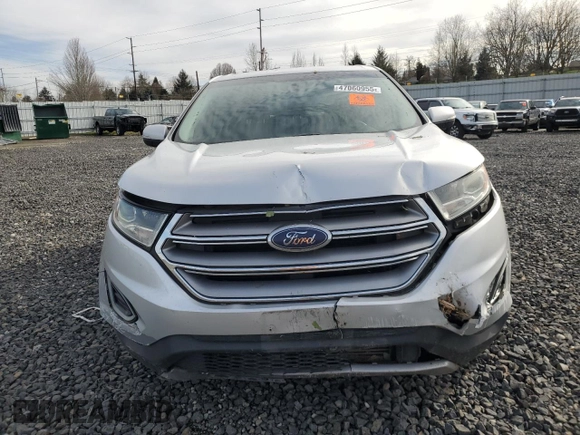2016 Ford Edge Titanium with VIN 2FMPK4K92GBB06627, listed as a Copart auction lot 47060955 with 161,395 mi miles and Salvage Title. Bid and sale history available at carsss.com. Image 5.