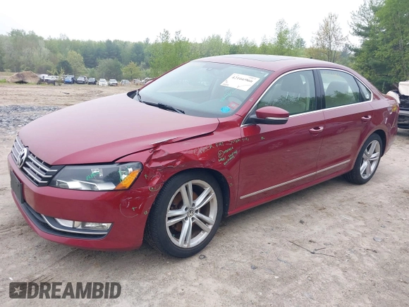 2015 Volkswagen Passat SE с VIN 1VWBV7A3XFC084781, выставлен на аукционе IAAI как лот 42166966 с пробегом 85 109 миль миль и . История ставок и продаж доступна на DreamBid. Изображение 2.