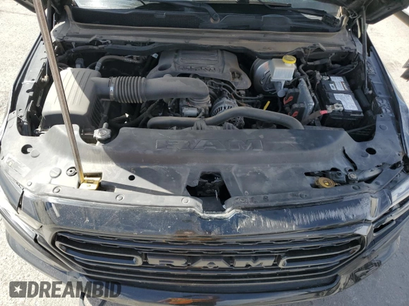 2020 Ram 1500 Limited with VIN 1C6SRFHT7LN382736, listed as a Copart auction lot 47608955 with 100,041 mi miles and Salvage Title. Bid and sale history available at carsss.com. Image 11.