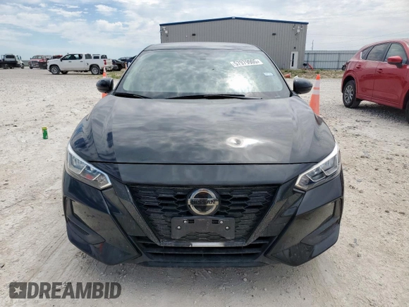 2021 Nissan Sentra SV with VIN 3N1AB8CV8MY249391, listed as a Copart auction lot 57979905 with 67,965 mi miles and Salvage title. Bid and sale history available at DreamBid. Image 5.