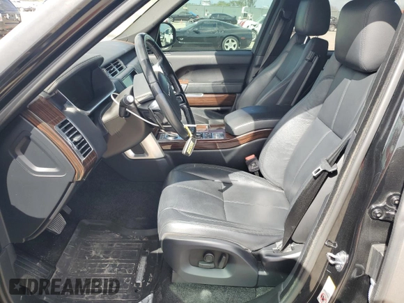 2017 Land Rover Range Rover with VIN SALGR2FV2HA363076, listed as a Copart auction lot 44430135 with 59,275 mi miles and Salvage title. Bid and sale history available at DreamBid. Image 7.