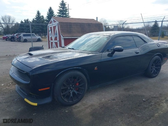2019 Dodge Challenger R/T Scat Pack with VIN 2C3CDZFJ4KH618527, listed as a IAAI auction lot 41842986 with 106,389 mi miles. Bid and sale history available at carsss.com. Image 2.