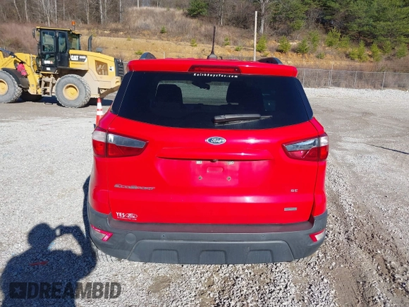 2019 Ford EcoSport SE с VIN MAJ3S2GE4KC263216, выставлен на аукционе IAAI как лот 41136387 с пробегом 72 323 миль миль и . История ставок и продаж доступна на DreamBid. Изображение 16.