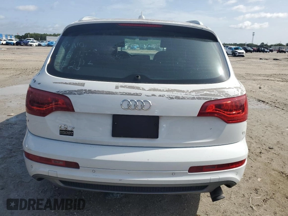 2012 Audi Q7 S line with VIN WA1DGAFE5CD006762, listed as a Copart auction lot 58447315 with 144,907 mi miles and Clean title. Bid and sale history available at DreamBid. Image 6.