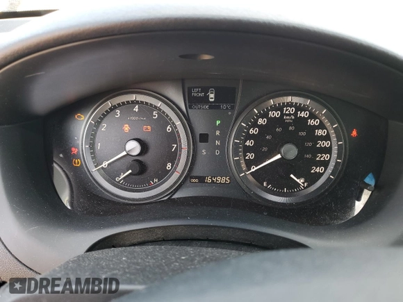 2009 Lexus ES 330 with VIN JTHBJ46G092287325, listed as a Copart auction lot 46829375 with 164,985 mi miles and Salvage Title. Bid and sale history available at DreamBid. Image 9.