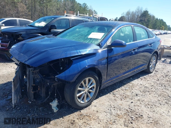 2018 Hyundai Sonata SE with VIN 5NPE24AF3JH599328, listed as a IAAI auction lot 41855551 with 177,255 mi miles and . Bid and sale history available at carsss.com. Image 18.