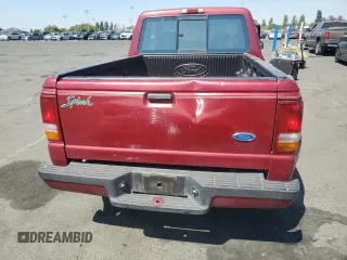 1996 Ford Ranger XL with VIN 1FTCR14U5TPA95575, listed as a Copart auction lot 64148505 with 94,546 mi miles and Clean title. Bid and sale history available at DreamBid. Image 6.