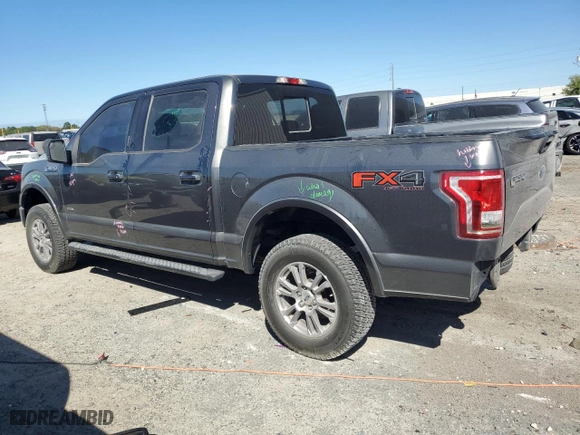 2016 Ford F-150 XLT with VIN 1FTEW1EP7GFB98034, listed as a Copart auction lot 49425125 with 128,687 mi miles and Salvage Title. Bid and sale history available at carsss.com. Image 2.