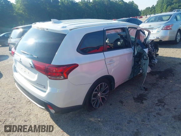 2017 Mitsubishi Outlander SE with VIN JA4AD3A39HZ024348, listed as a IAAI auction lot 42572866 with 112,372 mi miles and . Bid and sale history available at DreamBid. Image 4.