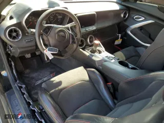 2017 Chevrolet Camaro ZL1 with VIN 1G1FJ1R62H0182079, listed as a Copart auction lot 52446335 with 21,652 mi miles and Salvage Title. Bid and sale history available at carsss.com. Image 8.
