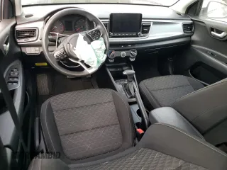 2022 Kia Rio LX with VIN 3KPA24AD2NE483349, listed as a Copart auction lot 66582994 with 0 mi miles and Salvage Title. Bid and sale history available at carsss.com. Image 8.