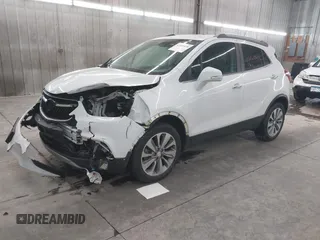 2018 Buick Encore Preferred with VIN KL4CJESB7JB596133, listed as a IAAI auction lot 41085078 with 99,000 mi miles. Bid and sale history available at carsss.com. Image 19.