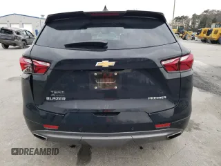 2020 Chevrolet Blazer Premier with VIN 3GNKBFRS7LS611254, listed as a Copart auction lot 44206524 with 41,485 mi miles and . Bid and sale history available at DreamBid. Image 6.
