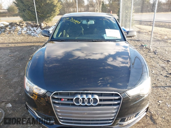 2014 Audi S5 Premium Plus with VIN WAUCGAFR1EA042566, listed as a IAAI auction lot 41632080 with 116,224 mi miles. Bid and sale history available at carsss.com. Image 12.