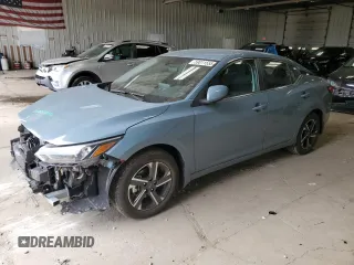 2024 Nissan Sentra SV with VIN 3N1AB8CV3RY367551, listed as a Copart auction lot 59011555 with 3,958 mi miles and Salvage title. Bid and sale history available at DreamBid. Image 1.