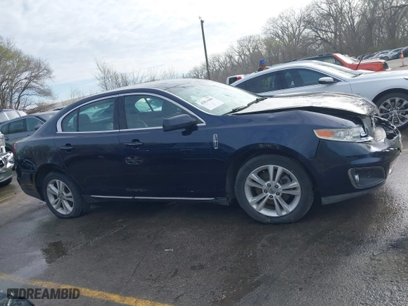 2009 Lincoln MKS with VIN 1LNHM93R39G619004, listed as a IAAI auction lot 41834480 with 184,817 mi miles. Bid and sale history available at carsss.com. Image 13.