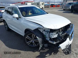 2019 Volvo XC60 Momentum with VIN LYV102DK8KB255769, listed as a IAAI auction lot 41573224 with 45,249 mi miles and . Bid and sale history available at DreamBid. Image 1.