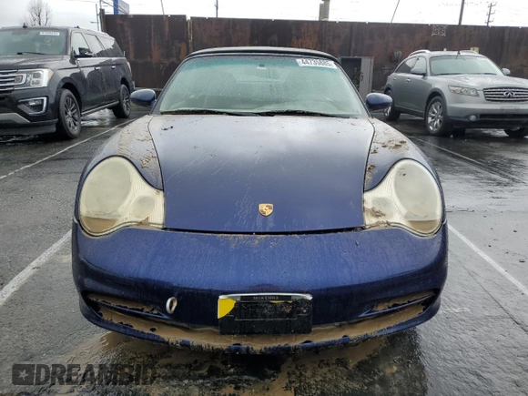 2003 Porsche 911 Carrera with VIN WP0CA29933S652417, listed as a Copart auction lot 44735885 with 0 mi miles and Salvage Title. Bid and sale history available at carsss.com. Image 5.