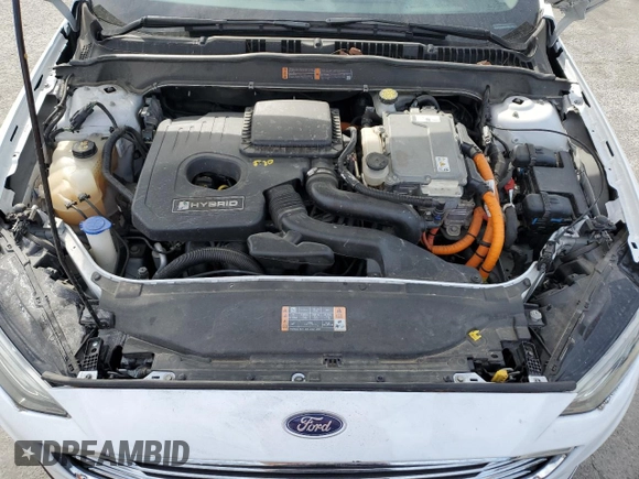 2019 Ford Fusion Hybrid SE with VIN 3FA6P0LU4KR272158, listed as a Copart auction lot 50956585 with 180,925 mi miles and Salvage Title. Bid and sale history available at carsss.com. Image 12.