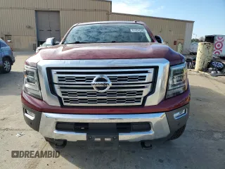 2021 Nissan Titan SV z VIN 1N6AA1FBXMN513634, wystawiony jako Copart lot #41454345 z przebiegiem 110 134 mil mil oraz Szkoda całkowita • Salvage title. Historia ofert i sprzedaży dostępna na DreamBid. Obrazek 5.
