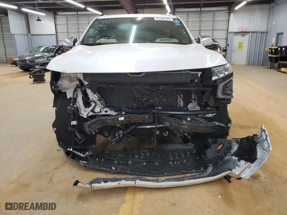 2023 Chevrolet Tahoe Premier with VIN 1GNSKSKLXPR405964, listed as a Copart auction lot 45338185 with 0 mi miles and Salvage Title. Bid and sale history available at carsss.com. Image 5.