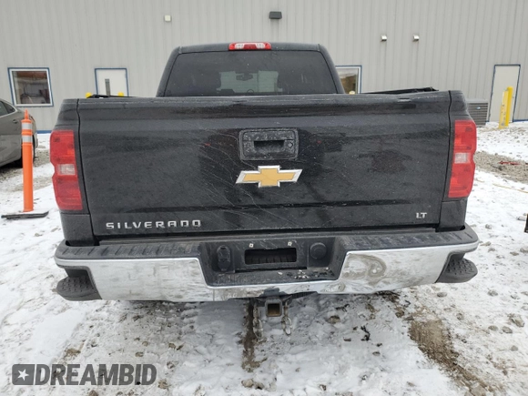 2017 Chevrolet Silverado 1500 LT with VIN 1GCUKREC7HF163496, listed as a Copart auction lot 89000345 with 89,827 mi miles and Non Repairable. Bid and sale history available at DreamBid. Image 6.