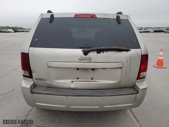 2007 Jeep Grand Cherokee Laredo with VIN 1J8GS48K17C516701, listed as a Copart auction lot 78854724 with 154,681 mi miles and Clean Title. Bid and sale history available at carsss.com. Image 6.