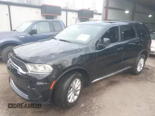 2024 Dodge Durango SXT with VIN 1C4RDJAG4RC173786, listed as a IAAI auction lot 41683676 with 4,043 mi miles and . Bid and sale history available at DreamBid. Image 17.