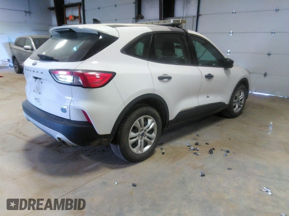 2020 Ford Escape S with VIN 1FMCU0F60LUA63492, listed as a IAAI auction lot 41732314 with 66,295 mi miles and . Bid and sale history available at carsss.com. Image 4.