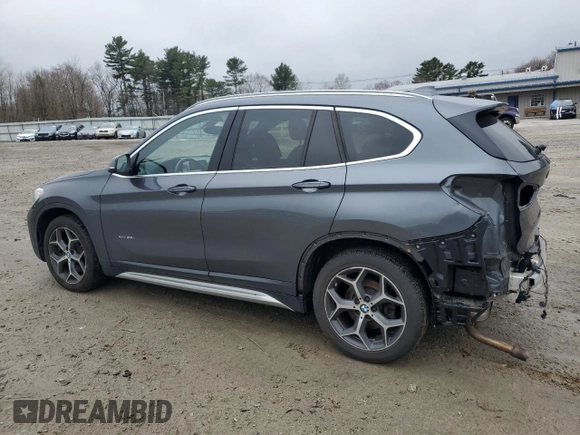 2016 BMW X1 xDrive28i with VIN WBXHT3C32G5E47921, listed as a Copart auction lot 51738135 with 134,734 mi miles and Salvage Title. Bid and sale history available at carsss.com. Image 2.