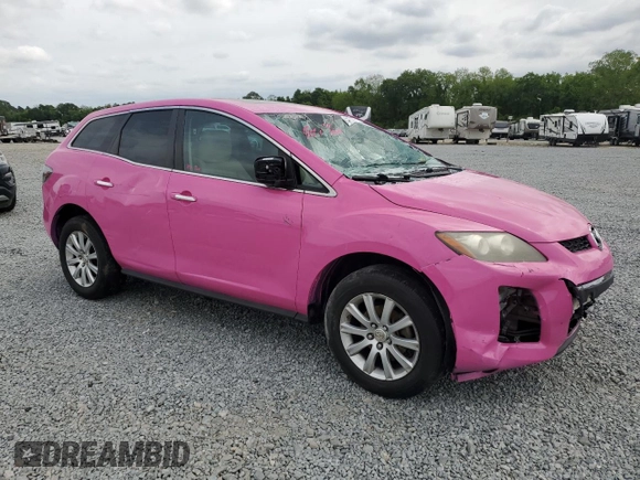 2011 Mazda CX-7 i Sport with VIN JM3ER2B5XB0372911, listed as a Copart auction lot 51167715 with 261,753 mi miles and Salvage Title. Bid and sale history available at carsss.com. Image 4.