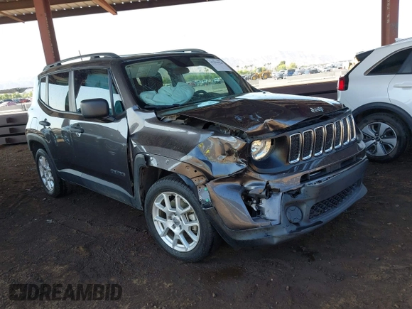2020 Jeep Renegade Sport с VIN ZACNJAABXLPL61062, выставлен на аукционе IAAI как лот 42294424 с пробегом 45 950 миль миль и . История ставок и продаж доступна на DreamBid. Изображение 1.