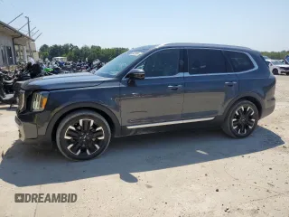 2023 Kia Telluride SX Prestige с VIN 5XYP5DGC5PG378049, выставлен на аукционе Copart как лот 68435954 с пробегом 16 573 миль миль и Списание • Salvage title. История ставок и продаж доступна на DreamBid. Изображение 1.