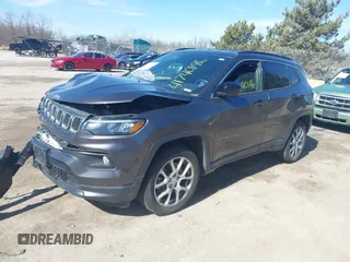 2023 Jeep Compass Latitude Lux с VIN 3C4NJDFN5PT546738, выставлен на аукционе IAAI как лот 41740196 с пробегом 33 377 миль миль и . История ставок и продаж доступна на DreamBid. Изображение 17.