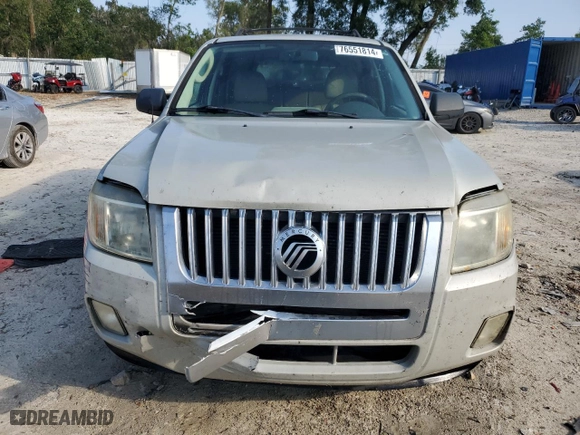 2009 Mercury Mariner with VIN 4M2CU81769KJ18335, listed as a Copart auction lot 76551814 with 209,503 mi miles and Salvage Title. Bid and sale history available at carsss.com. Image 5.