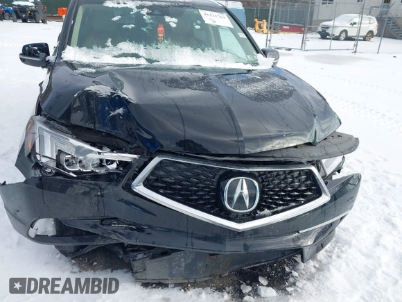 2017 Acura MDX with VIN 5FRYD4H32HB024499, listed as a IAAI auction lot 41531769 with 131,294 mi miles. Bid and sale history available at carsss.com. Image 6.