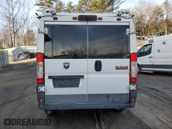 2016 Ram ProMaster Cargo with VIN 3C6TRVAG1GE130650, listed as a Copart auction lot 46913115 with 194,191 mi miles and Clean Title. Bid and sale history available at DreamBid. Image 6.