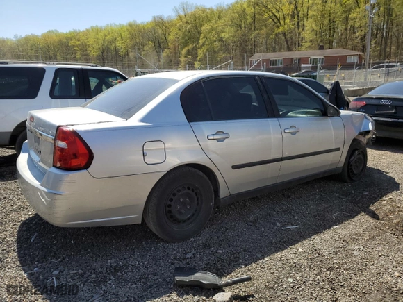 2004 Chevrolet Malibu with VIN 1G1ZS52F84F156265, listed as a Copart auction lot 53672995 with 0 mi miles and Salvage Title. Bid and sale history available at carsss.com. Image 3.