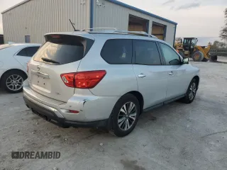 2017 Nissan Pathfinder Platinum with VIN 5N1DR2MN2HC640595, listed as a Copart auction lot 79470774 with 120,153 mi miles and Salvage Title. Bid and sale history available at carsss.com. Image 3.