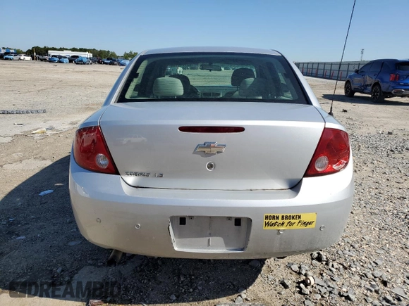 2006 Chevrolet Cobalt LS with VIN 1G1AK55F067827093, listed as a Copart auction lot 52771415 with 267,067 mi miles and Salvage Title. Bid and sale history available at DreamBid. Image 6.