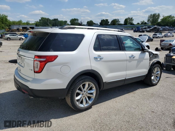 2013 Ford Explorer Limited z VIN 1FM5K8F86DGC44630, wystawiony jako Copart lot #55729575 z przebiegiem 130 126 mil mil oraz Szkoda całkowita • Salvage title. Historia ofert i sprzedaży dostępna na DreamBid. Obrazek 3.