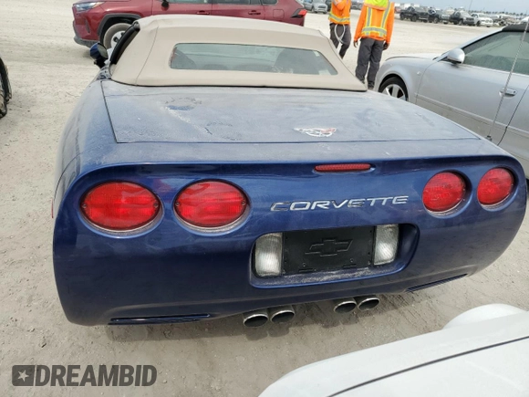 2004 Chevrolet Corvette with VIN 1G1YY32G545115833, listed as a Copart auction lot 75242864 with 0 mi miles and Salvage Title. Bid and sale history available at carsss.com. Image 6.