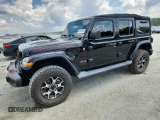 2018 Jeep Wrangler Unlimited Rubicon с VIN 1C4HJXFG8JW232955, выставлен на аукционе Copart как лот 66491345 с пробегом 22 717 миль миль и Списание • Salvage title. История ставок и продаж доступна на DreamBid. Изображение 1.